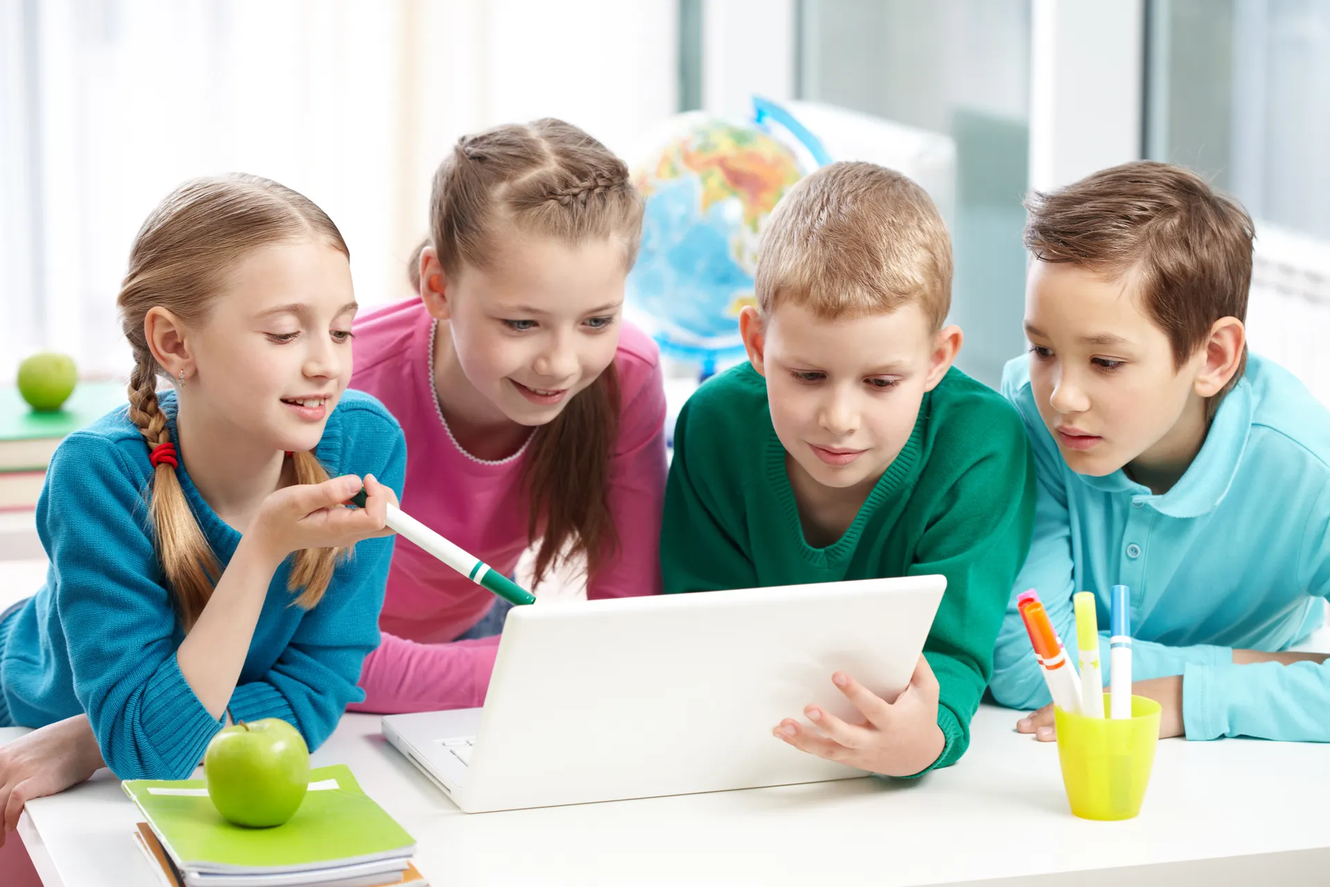 Student in a CodingChamp Scratch class