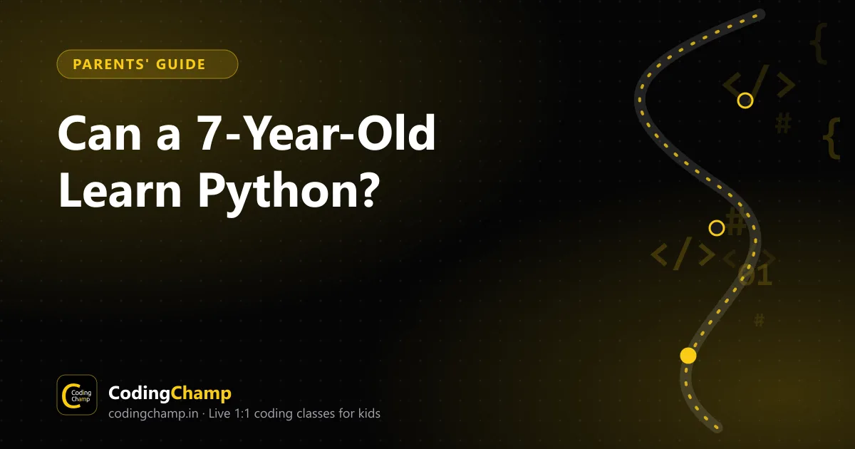 Can a 7-Year-Old Learn Python? An Honest Answer
