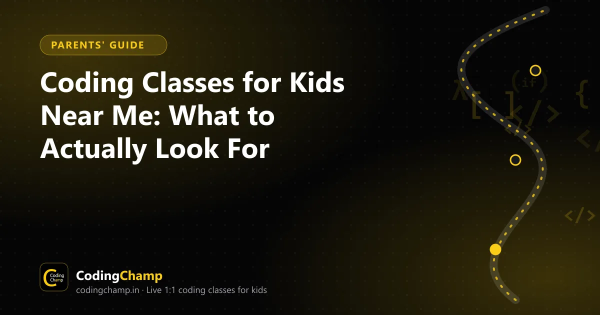 Cover image for Coding Classes for Kids Near Me: What to Actually Look For