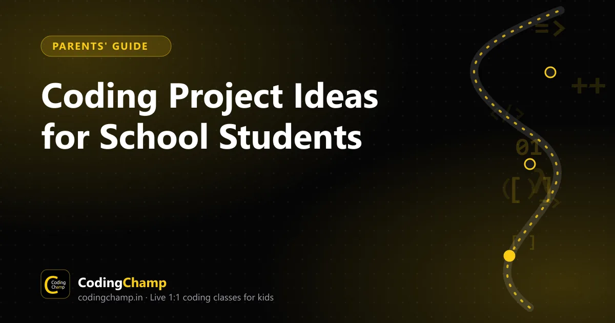 20 Coding Project Ideas for School Students, by Class
