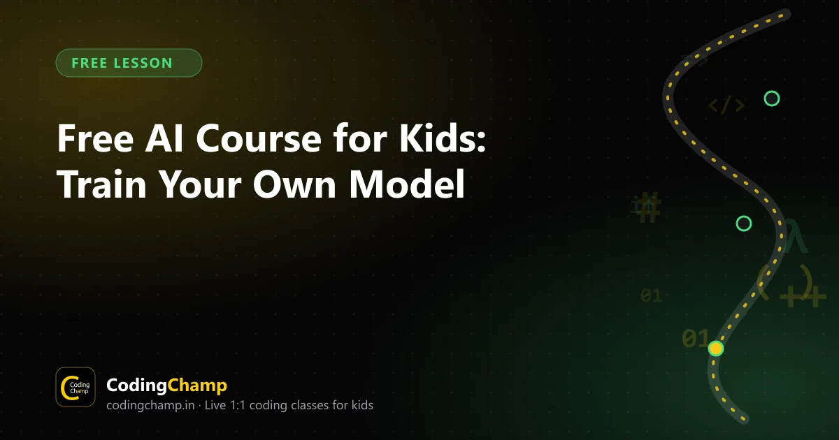 Free AI Course for Kids: Train Your Own AI Model in 30 Minutes