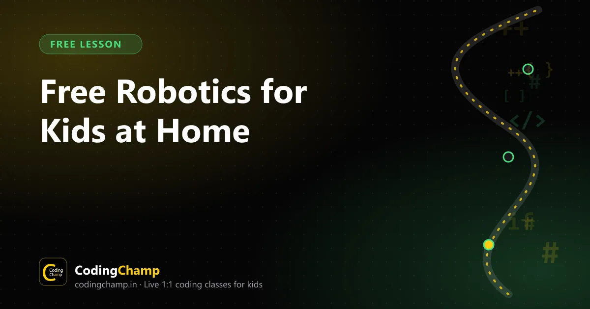 Free Robotics for Kids at Home: Learn to Code Robots Without Buying a Kit