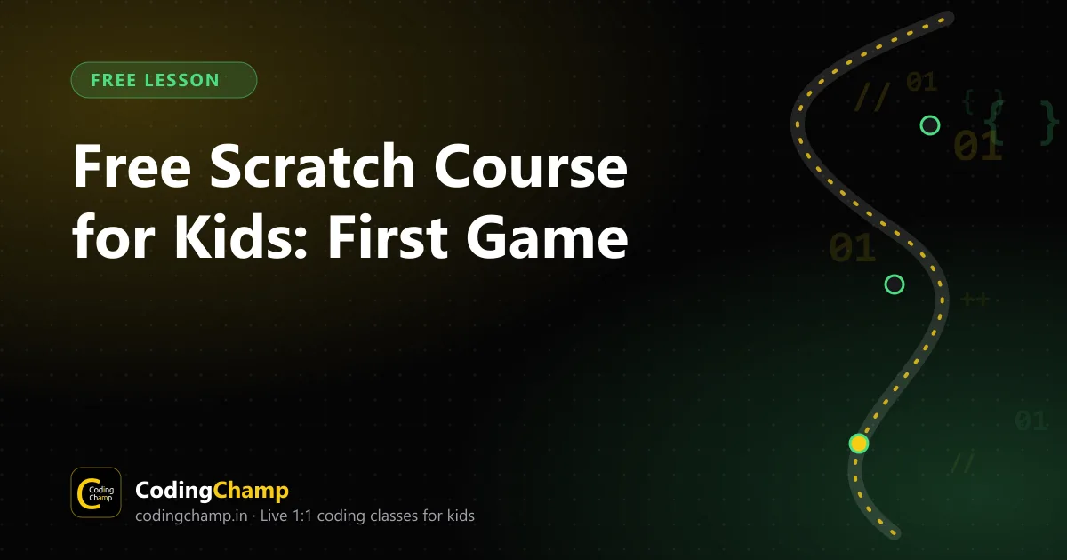 Free Scratch Course for Kids: Build Your First Game in 5 Steps