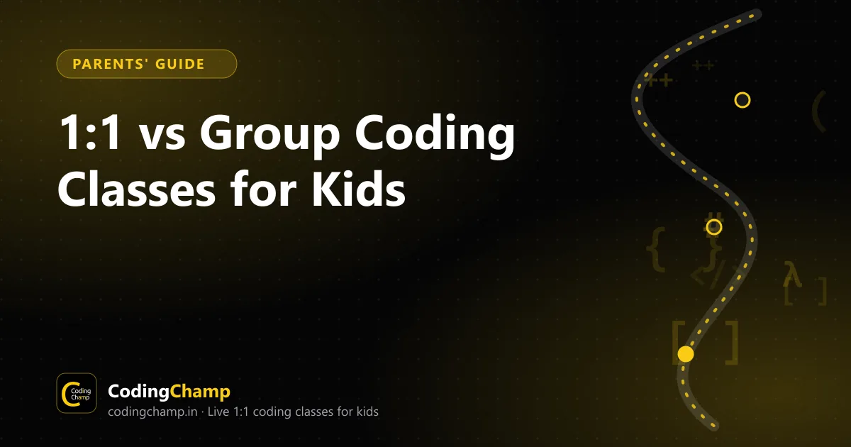 1:1 vs Group Coding Classes for Kids: Which Is Better for Your Child?