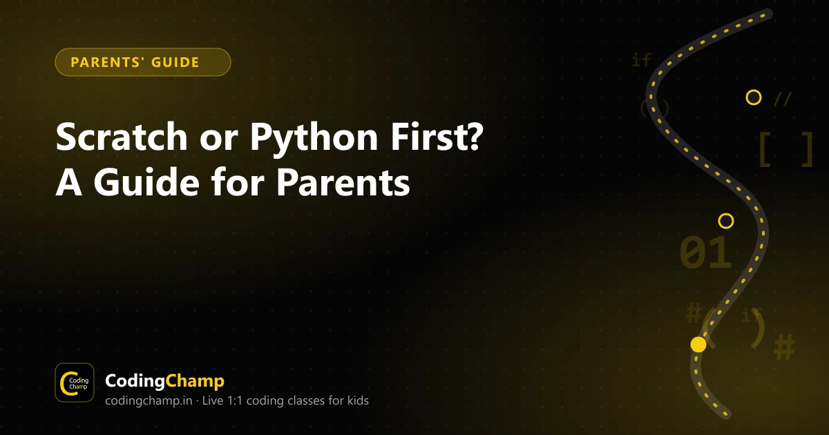Scratch or Python First? How to Choose Your Child's First Coding Language
